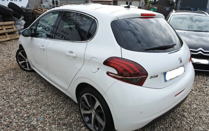 Peugeot 208 cena 31900 przebieg: 121000, rok produkcji 2015 z Białystok małe 407